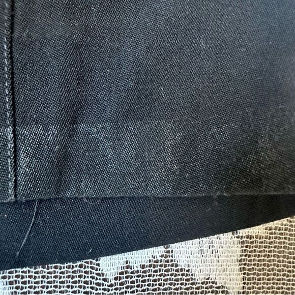 Vintage 80’s Chanel High Waisted Wide Leg Black Trousers - Picture 15 of 16